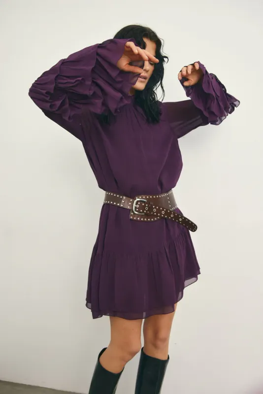Noella Lavanna Dress Burgundy