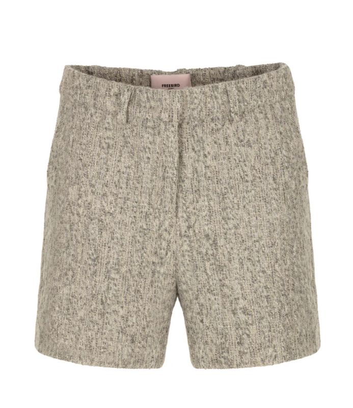Freebird Plume Shorts Grey