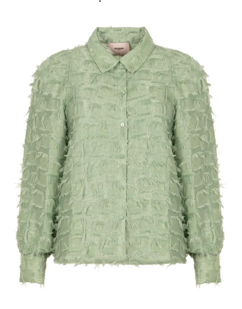 Freebird Benda Hairy Blouse Green