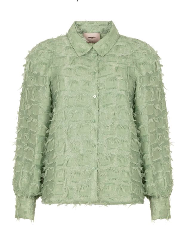 Freebird Benda Hairy Blouse Green