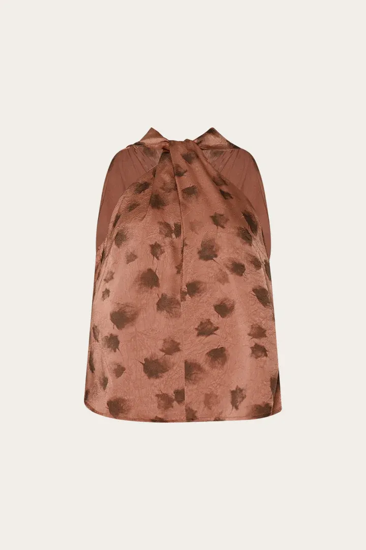 Noella Lucinda Top Brown