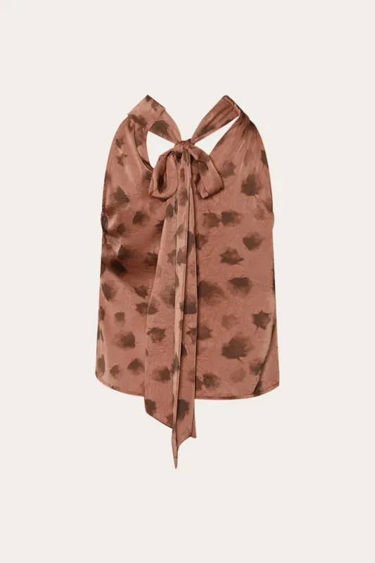 Noella Lucinda Top Brown