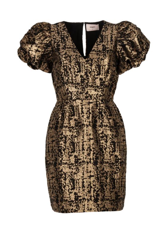 Freebird Deanna Dress Black/Gold
