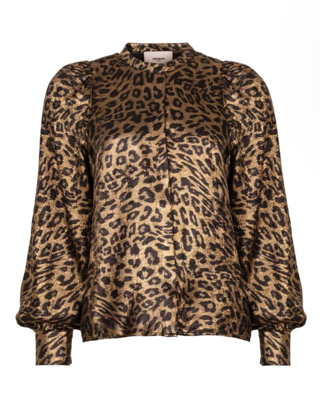 Freebird Borella Blouse Leopard