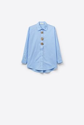 Q2 Poplin Shirt Blue