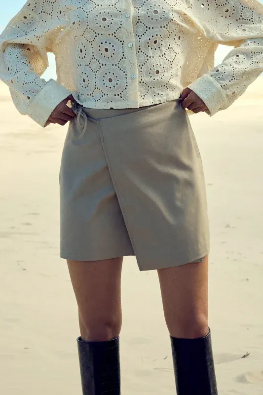 Noella Kerani Skirt Oyster