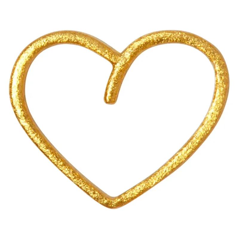 LULU Happy Heart Earring Gold