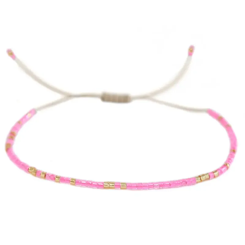 Love Ibiza Miyuki Bracelet Pink