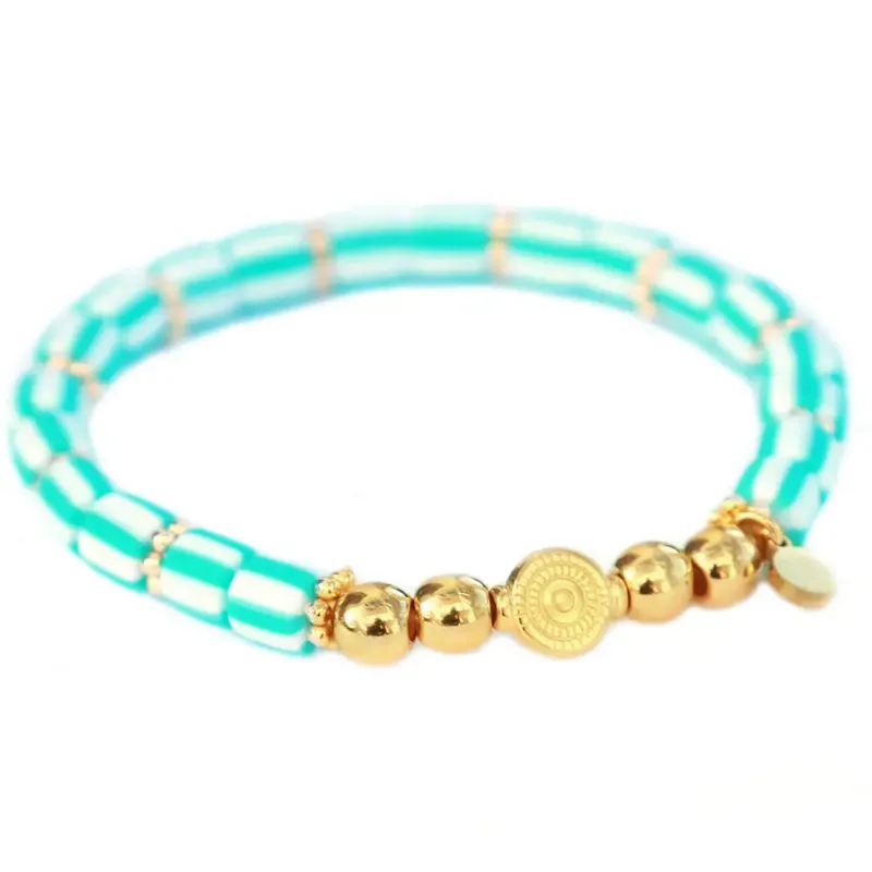 Love Ibiza Dolce Rivièra Bracelet Blauw