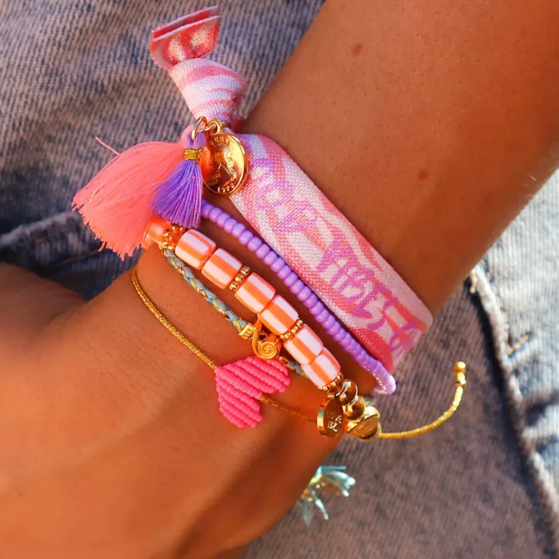 Love Ibiza Dolce Rivièra Bracelet Oranje