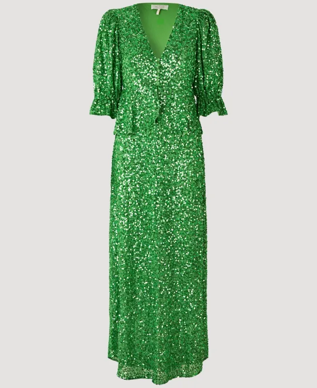 Notes Du Nord Hillary Dress Lizard