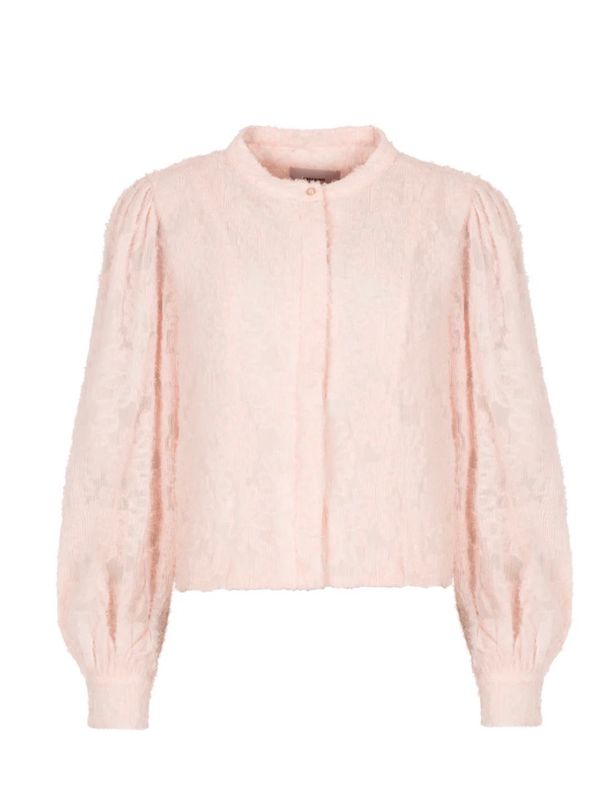 Freebird Bomber Blouse Pink
