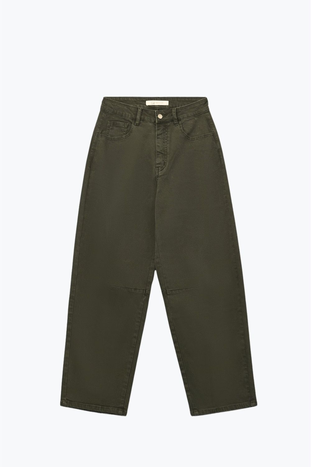 Q2 Barrel Denim Green