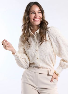 Freebird Benda Blouse Off White