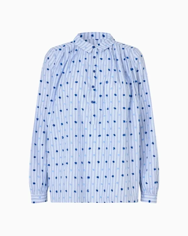 Lollys Laundry Lari Shirt Blue