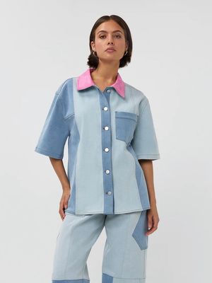 Studio Amaya Indy Jacket Blue