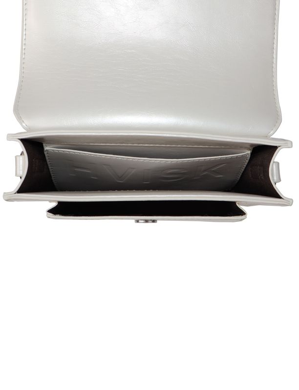 HVISK Cayman Crossbody Bag Pearl