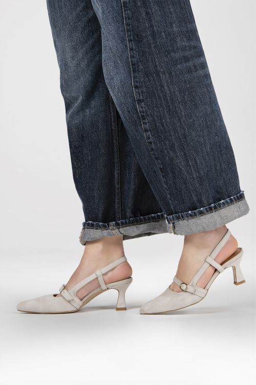 DWRS Cheval Pump Beige