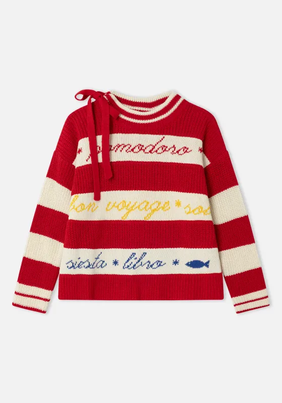 Dr Bloom Chiringuito Sweater Red