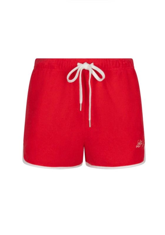 The Lola Club Teddy Short Red