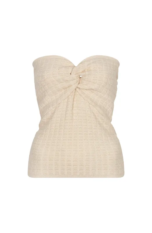 Studio Amaya Kiek Top Beige
