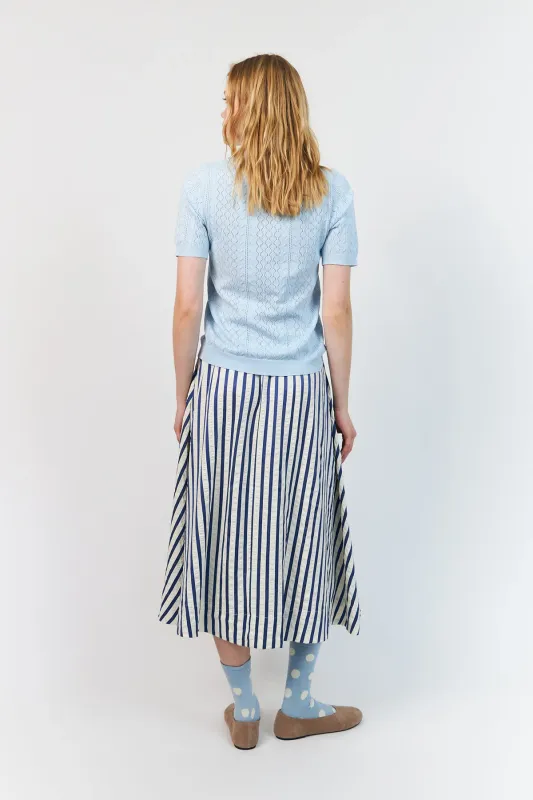 Lollys Laundry Bristol Skirt Blue