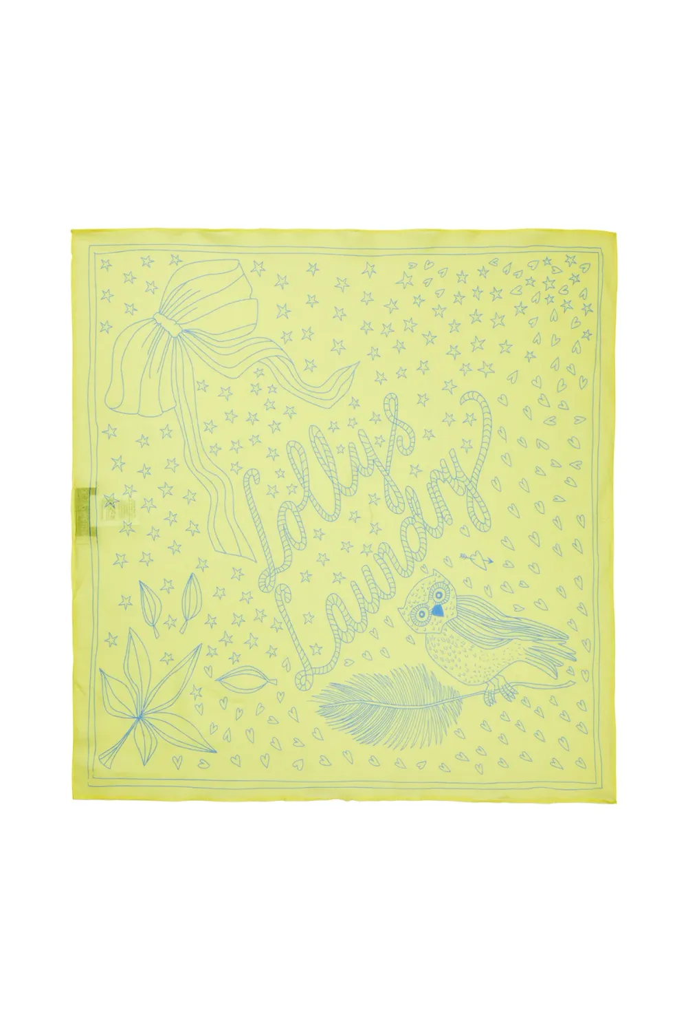 Lollys Laundry Fairy Tale Scarf Yellow