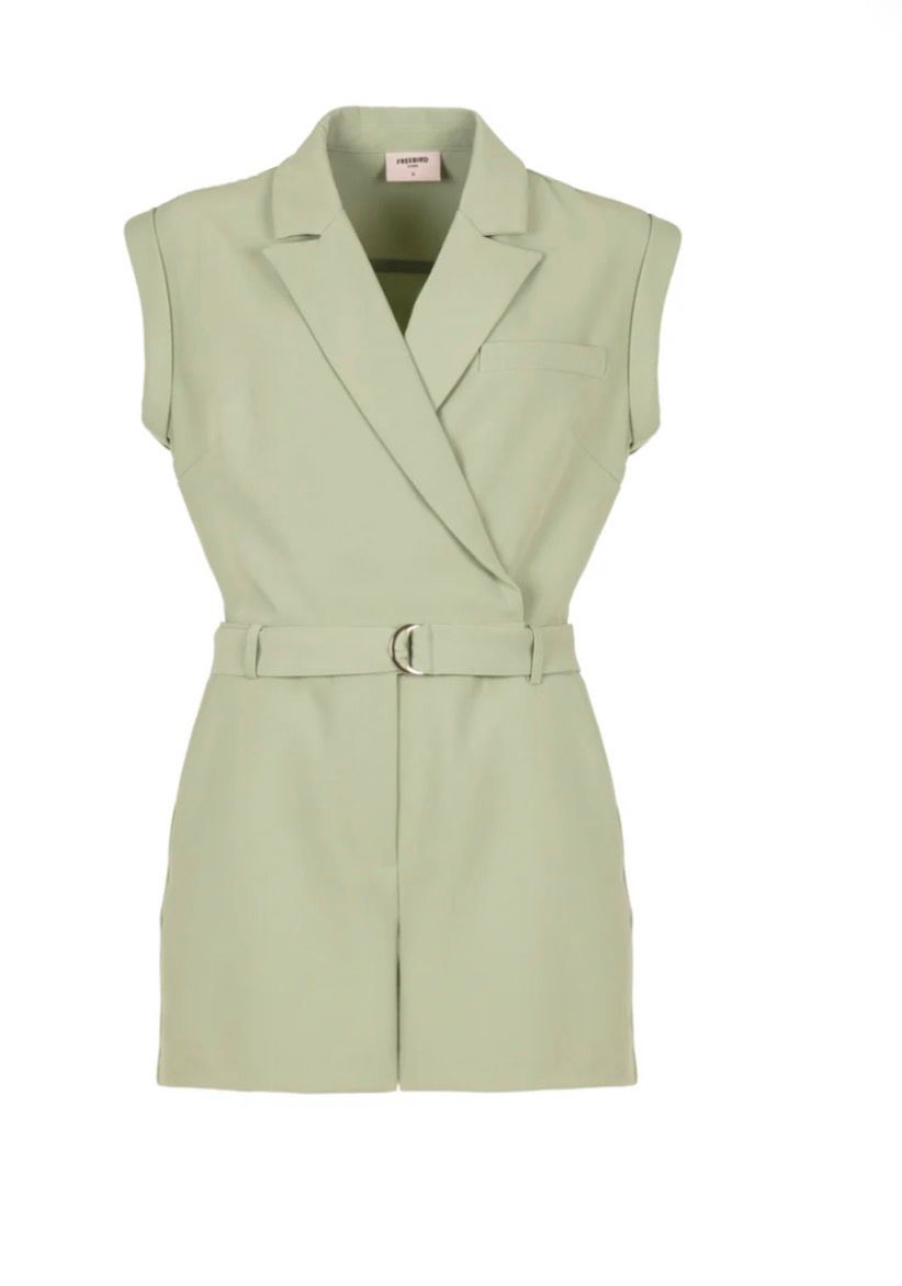 Freebird Jackline Jumpsuit Green