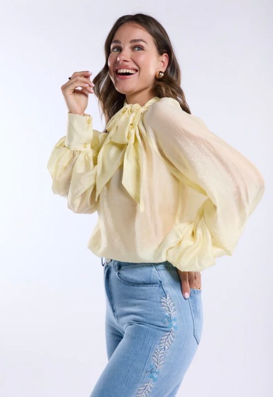 Freebird Bambina Blouse Yellow