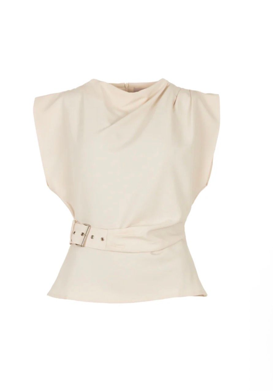 Freebird Bonn Top Ecru