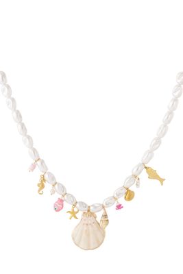 Shell &amp; Pearl Necklace