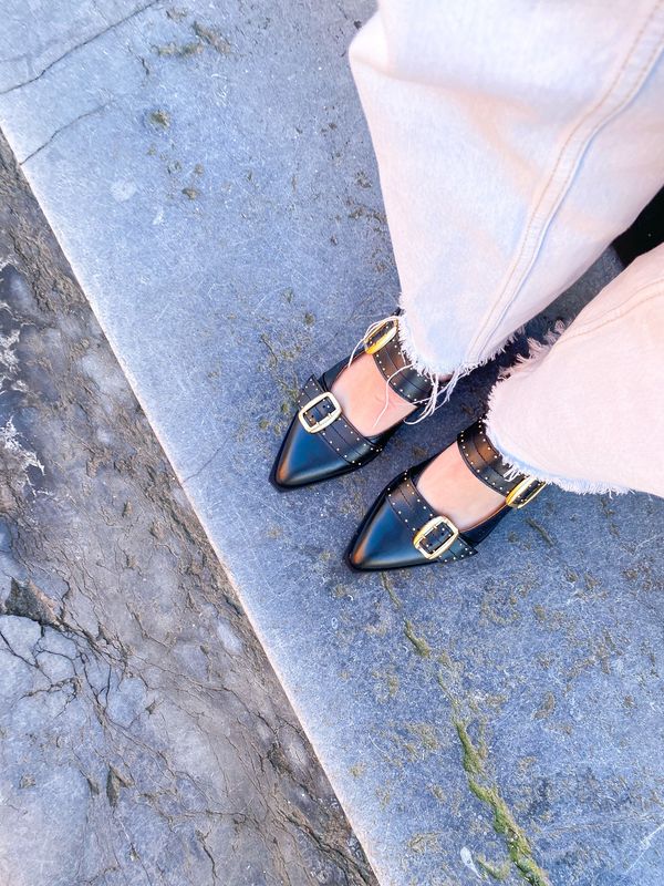 DWRS Port Isabel Slingback Black