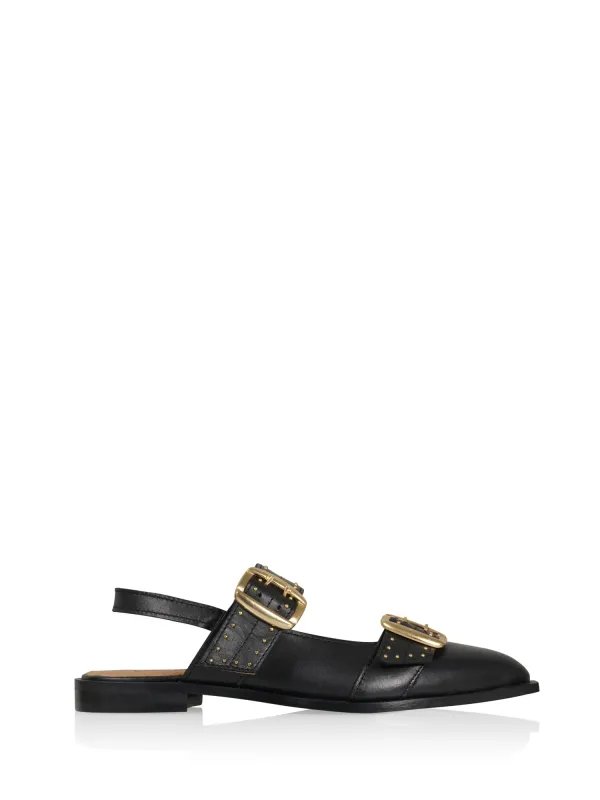 DWRS Port Isabel Slingback Black