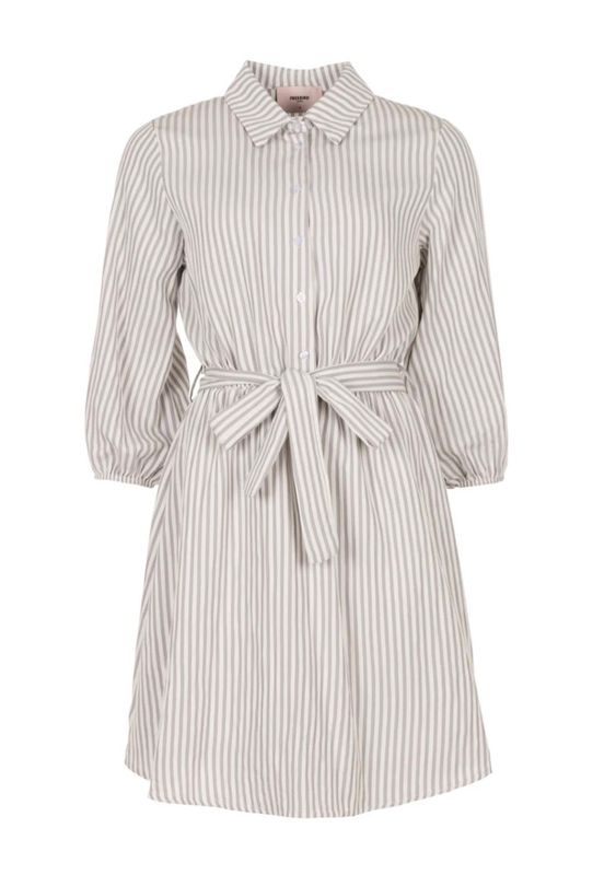 Freebird Dany Dress Grey/White
