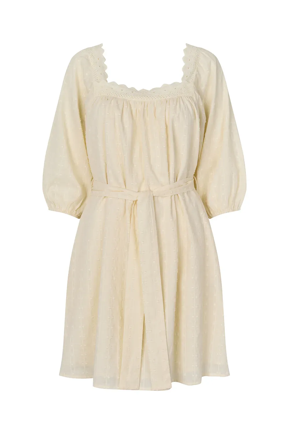 Lollys Laundry Sashar Dress Creme