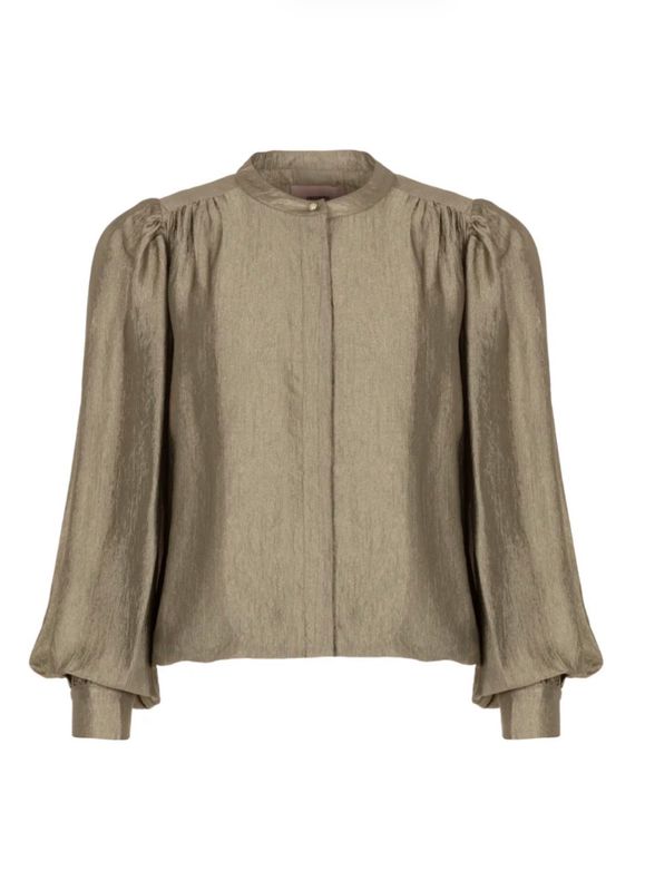 Freebird Bomber Blouse Seagrass