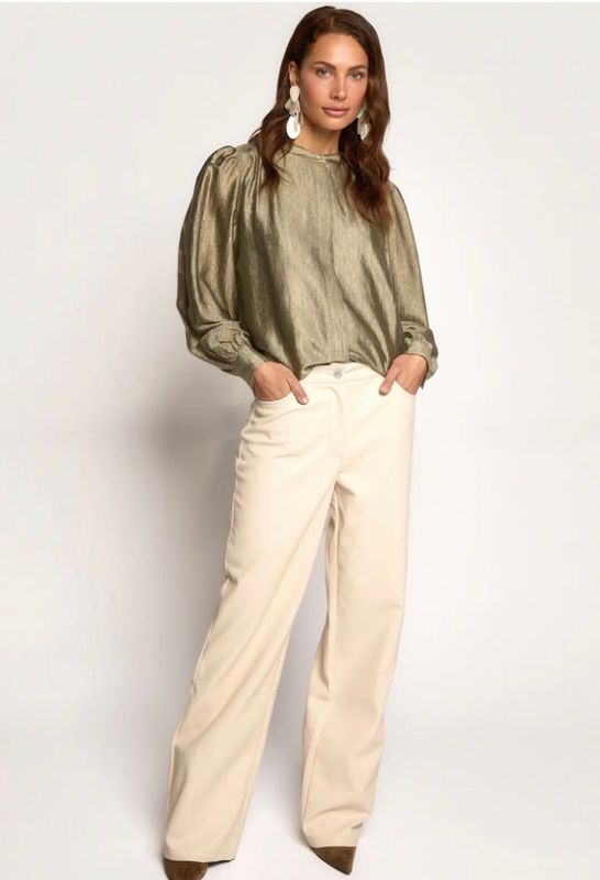 Freebird Bomber Blouse Seagrass