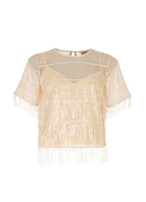 Freebird Tara Top Vanilla White