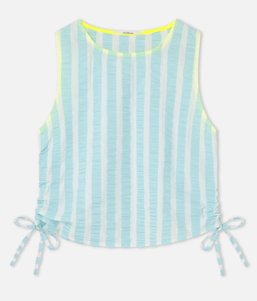 Dr Bloom Travel Top Turquoise