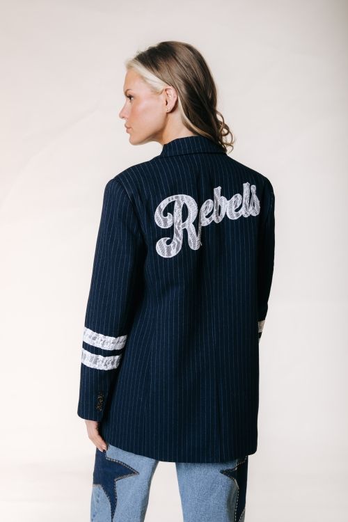 Colourful Rebel Jesra Blazer Blue