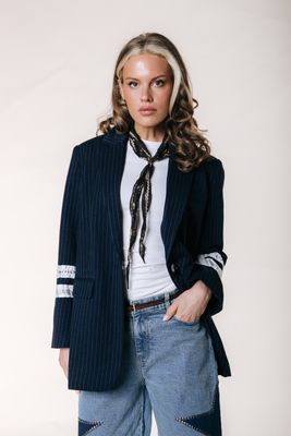 Colourful Rebel Jesra Blazer Blue