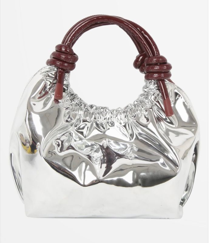 HVISK Jolly Mirror Bag Silver