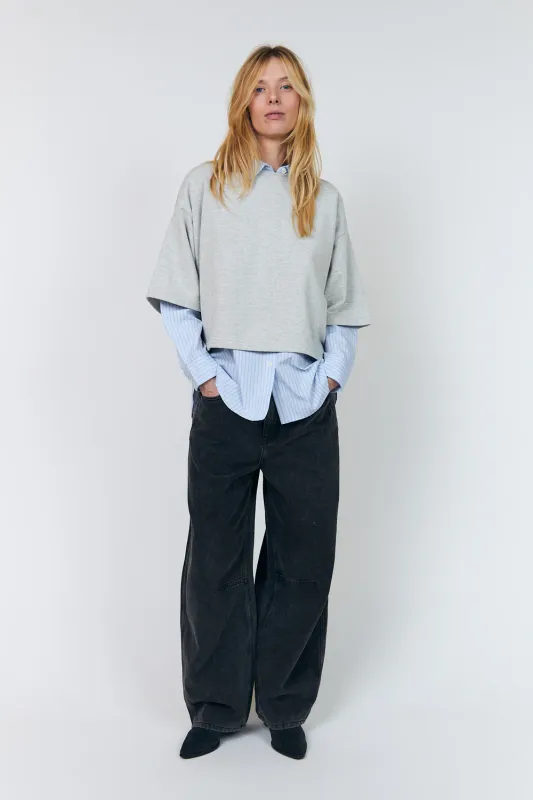 Lollys Laundry Dan Sweater Grey