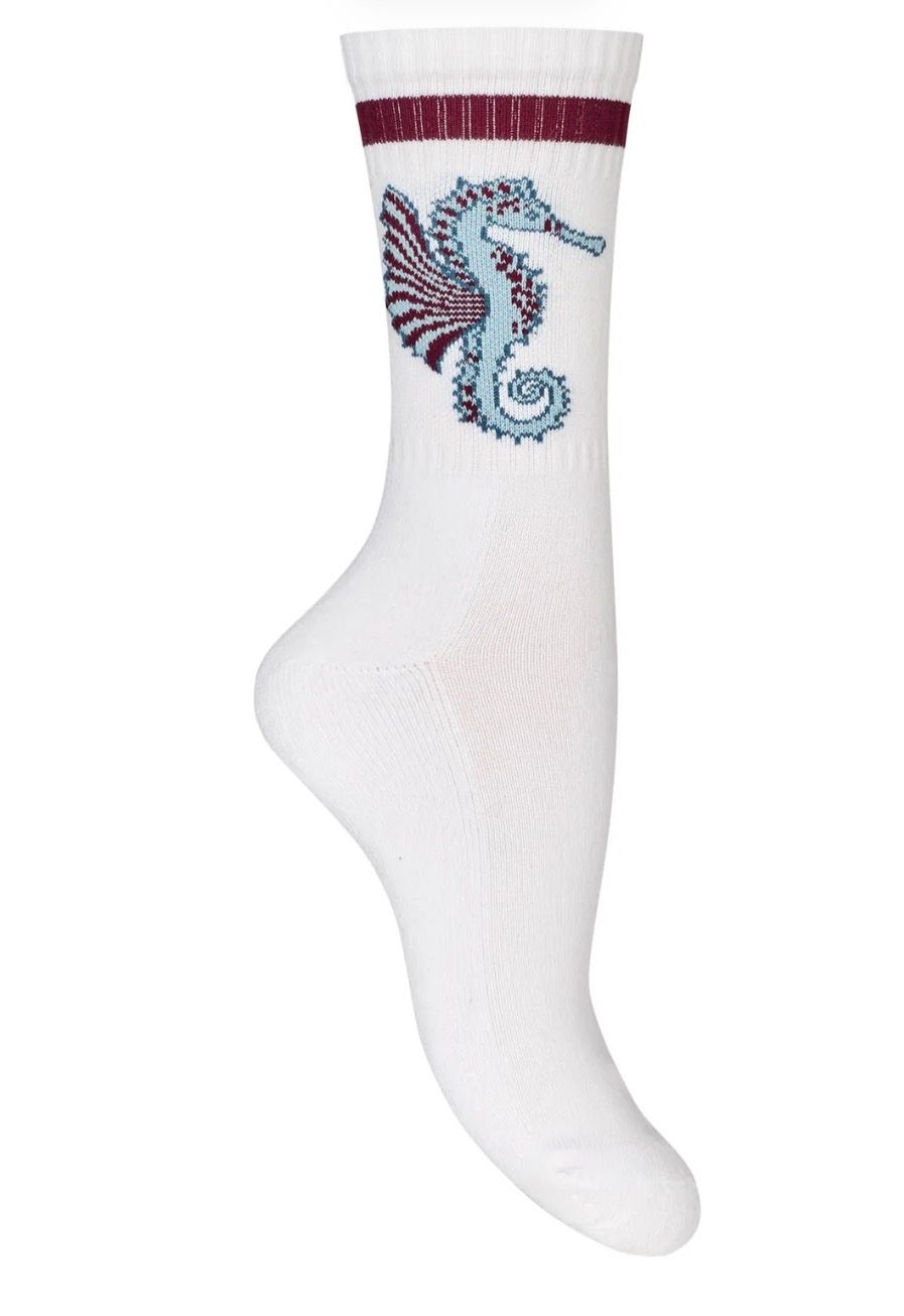 Lollys Laundry Rowan Socks Bordeaux