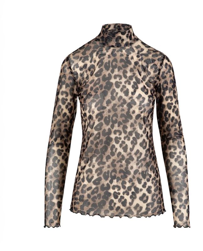 Coster Copenhagen Eve Mesh Col Leopard