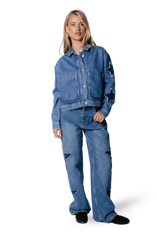 Colourful Rebel Zadie Pants Blue