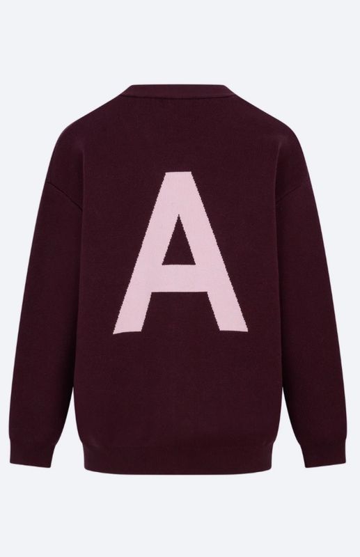 Studio Amaya Veya Cardigan Bordeaux