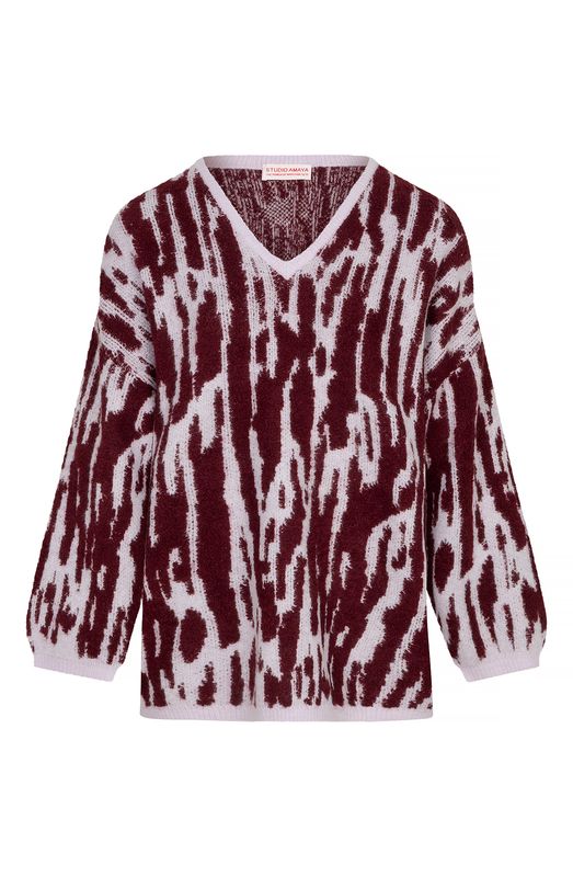 Studio Amaya Mysa Knit Bordeaux