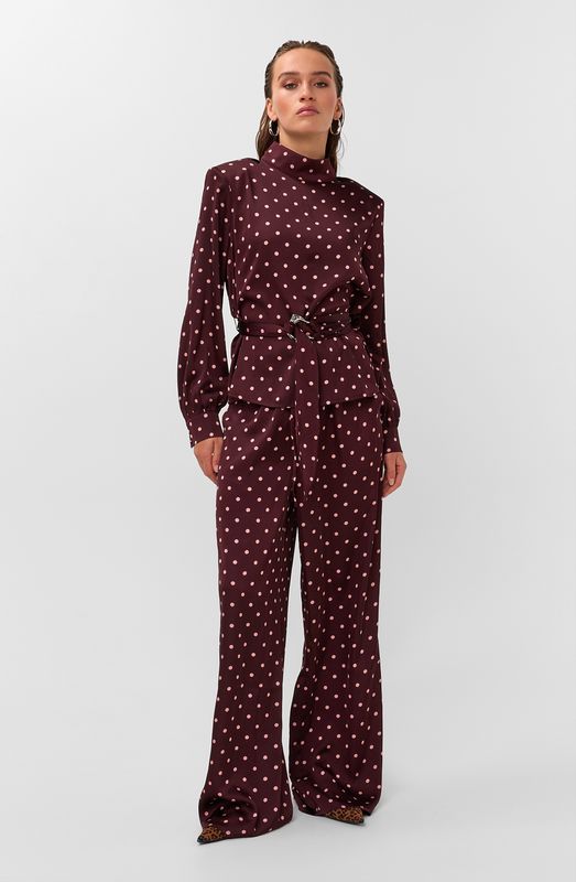Studio Amaya Avenna Pants Bordeaux