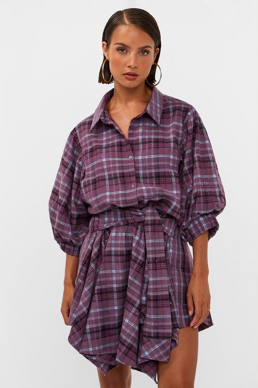 Studio Amaya Vale Blouse Purple